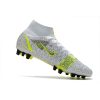 Nike Mercurial Superfly Elite AG PRO Plata Safari Blanco Negro Plata Neon